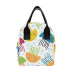 Jelly Fish - Zipper Lunch Bag One Size Zipper Lunch Bag Printed Offshore