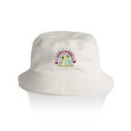 Fiction Addiction - AS Colour Bucket Hat Ecru One Size As Colour Bucket Hat Printed In Australia Reading