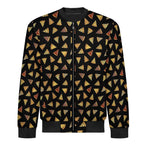 Pizza Slices Men's Casual Zip‑Up Bomber Jacket
