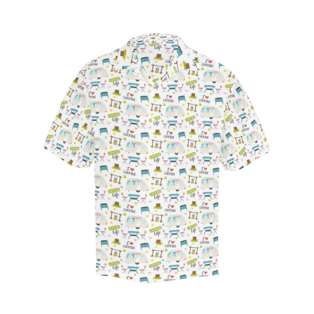 Camping Life - Mens Hawaiian Shirt