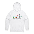 Science Lab, There Is Always A Solution Men's AS Colour Hoodie White Mens Hoodie Printed In Australia Science