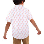 Axolotl Love Junior Kids Hawaiian Shirt