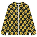 Painted Sunflower Women's Full-Zip Hoodie