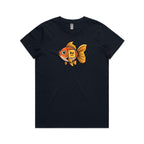 Gold Fish Periodic Table Women's AS Colour T-shirt