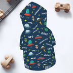 UFO's And Aliens Pet Hoodie (Small Size)