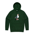Seagull With Sunglasses And High Tops Men's AS Colour Hoodie