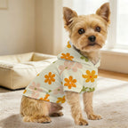 Cute Daisies Pet Hoodie (Small Size)