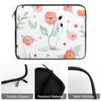 Watercolour Floral Laptop Sleeve (Multiple Sizes) Laptop Sleeve Plants Printed Offshore