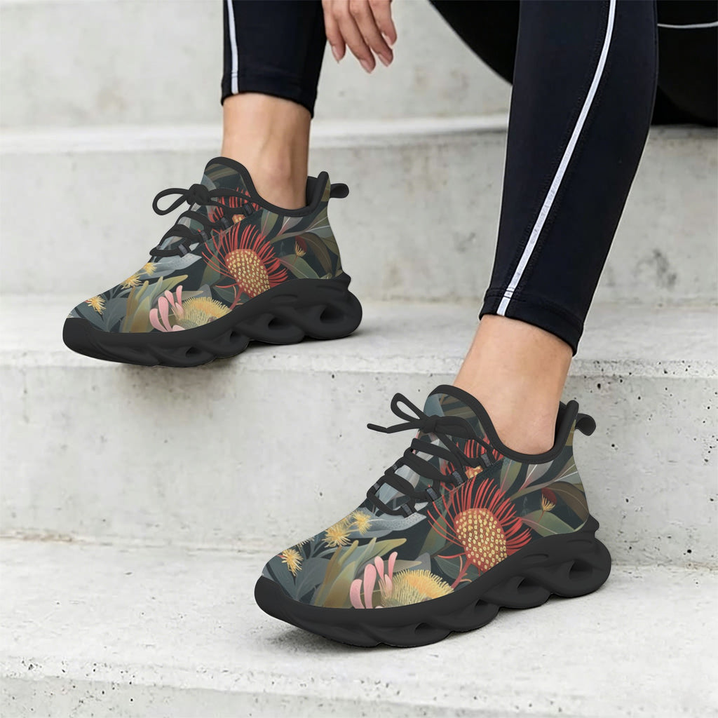 Australian Native Flowers Women's Twisted Sole Sneakers