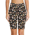 Magic Moth Women's Bike Shorts With Side Pockets Women's Bike Shorts animal Printed Offshore