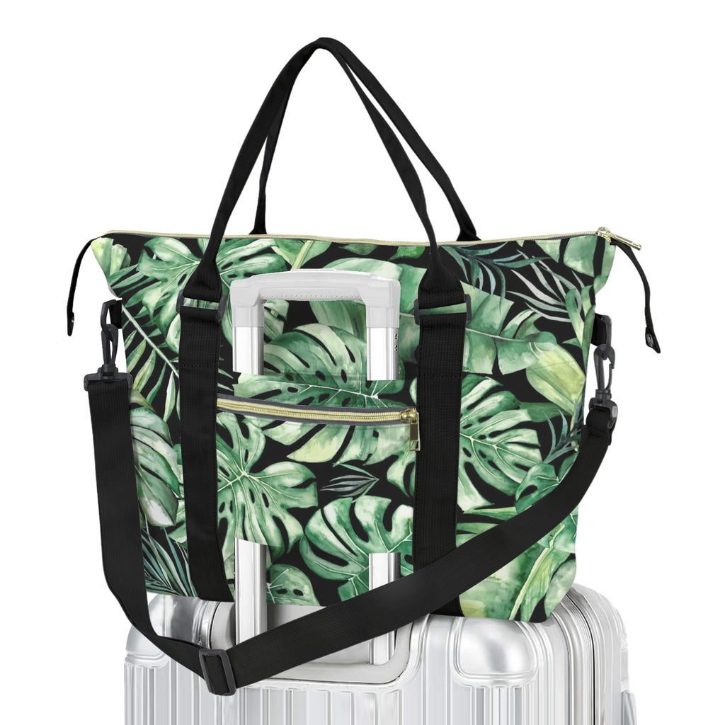 Jungle Leaves Duffle Bag-Simple (Model 1715) One Size Duffle Bag-Simple (1715)