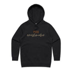 Procrastinator - Womens Hoodie Black Womens Hoodie Printed In Australia