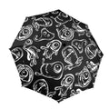 Monsters In Black And White - Umbrella One Size Umbrella Printed Offshore