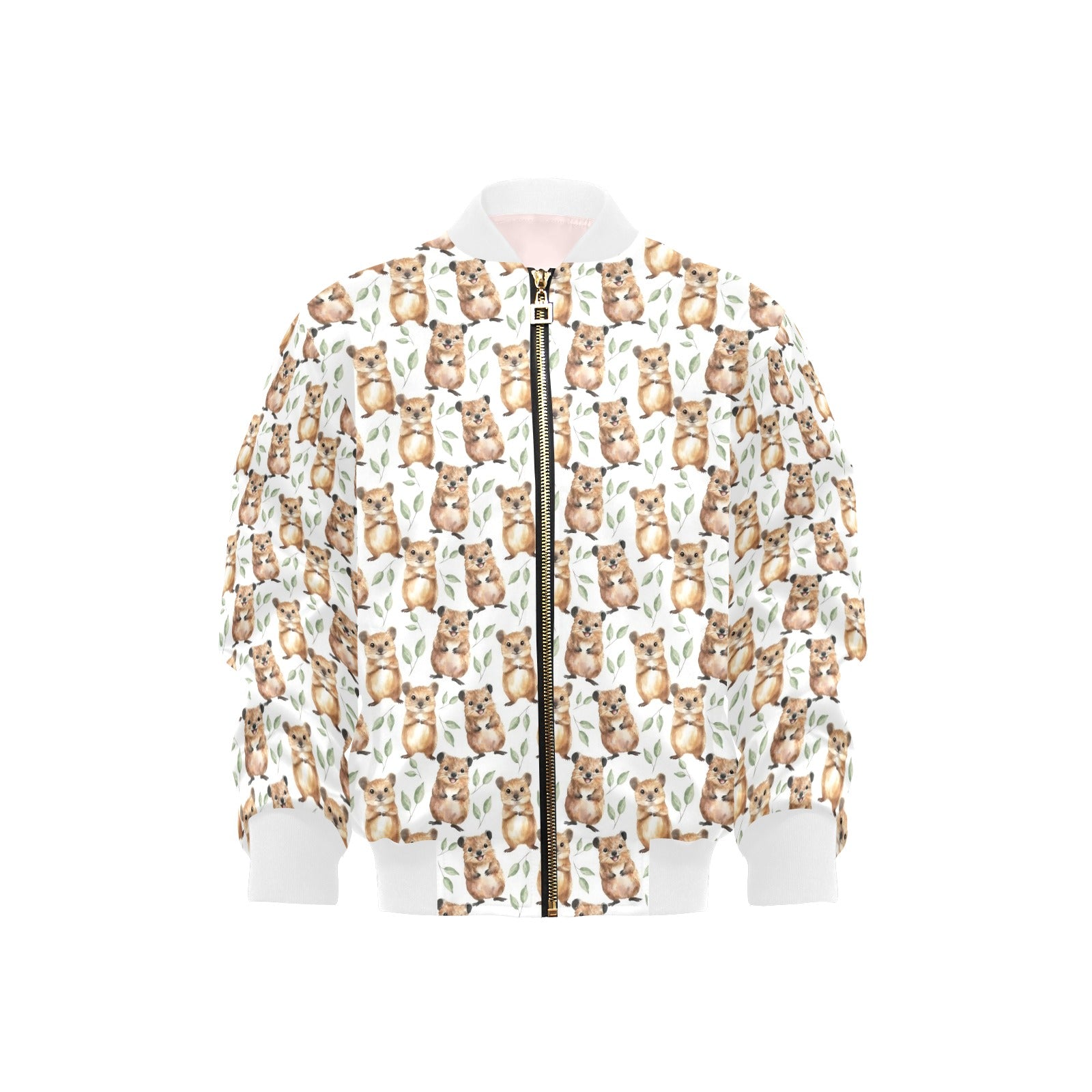 Quokkas Kids Bomber Jacket