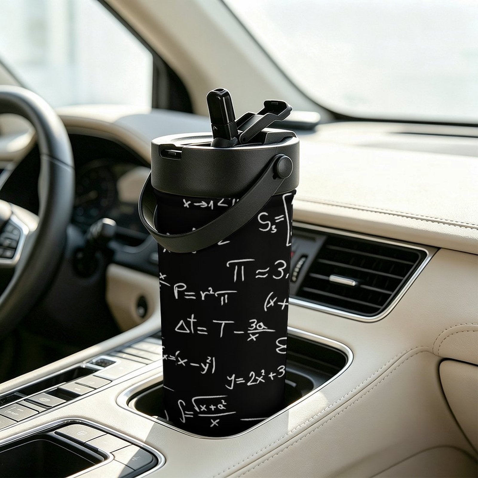 Equations 20oz Tea Tumbler with Carry Handle