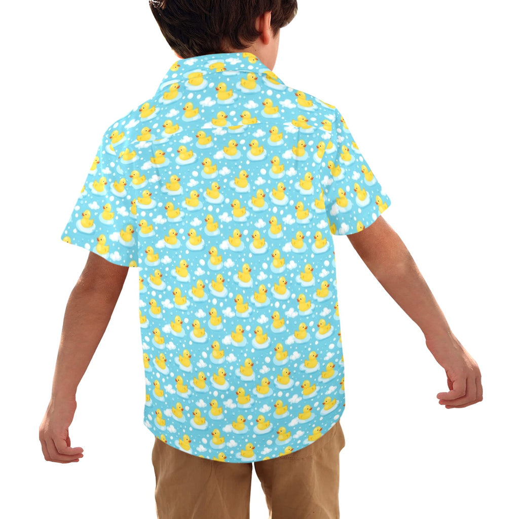 Rubber Ducks Junior Kids Hawaiian Shirt