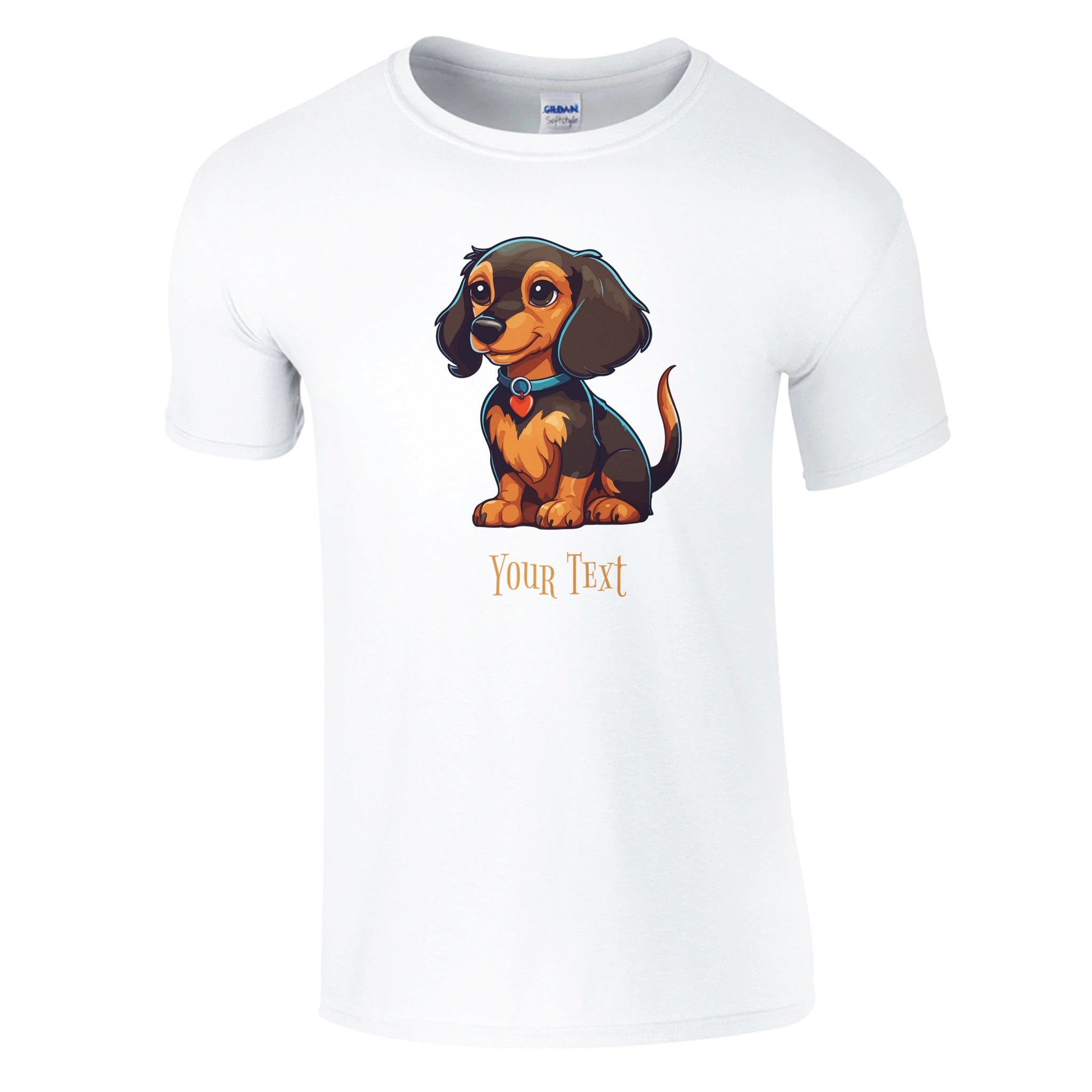 Personalised - Your Pet - Classic Unisex Crewneck T-shirt White Personalised T-shirt customise Globally Fulfilled personalise