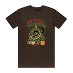 Official Tree Inspector Cat Men's Christmas T-shirt