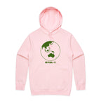 No Planet B - Mens Hoodie Pink Mens Hoodie Environment Printed In Australia