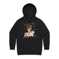 My Alone Time Is For Everyone's Safety Women's AS Colour Hoodie Black Womens Hoodie Printed In Australia