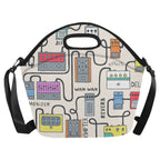 Guitar Pedals - Neoprene Lunch Bag Neoprene Lunch Bag Printed Offshore