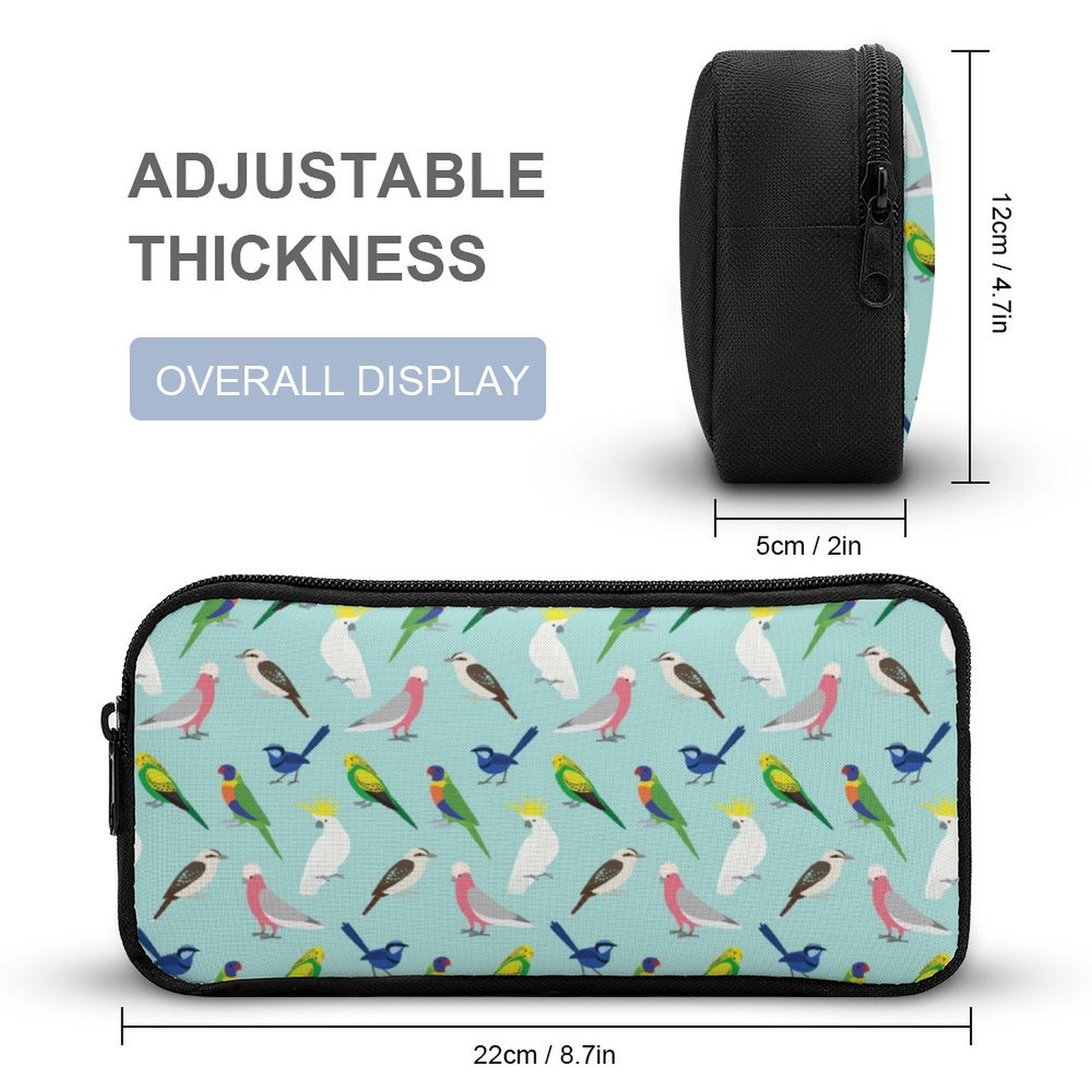 Australian Birds Backpack, Lunch Bag & Pencil Case Set