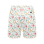 Ukulele Men's Mid-Length Beach Shorts Men's Mid-Length Beach Shorts Music Printed Offshore