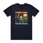 I Came, I Saw, I Forgot What I Was Doing, Retro Gentleman Men's AS Colour T-shirt Navy Mens T-shirt comic Dad Printed In Australia