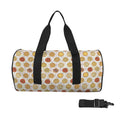 Round Pizzas On White Duffle Bag one size Duffle Bag Printed Offshore