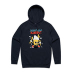 Sweet And Salty, Ice Cream And Fries - Mens Hoodie Navy Mens Hoodie Food Printed In Australia
