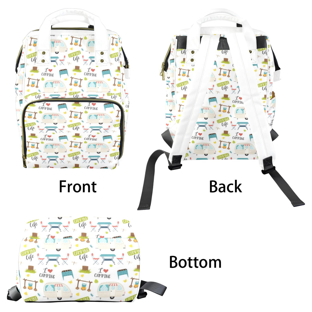 Camping Life - Multi-Function Backpack, Nappy / Diaper Bag