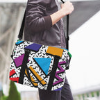 Graphic 80's Duffle Bag-Simple (Model 1715) Duffle Bag-Simple (1715)