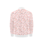Pink Cats Kids Bomber Jacket Kids Bomber Jacket animal Printed Offshore