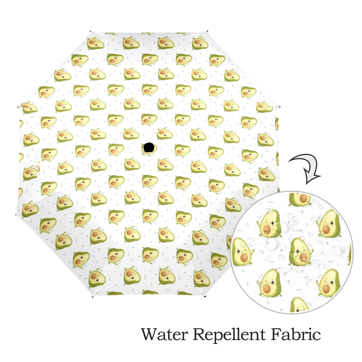 Winking Avocados Umbrella Umbrella Food Printed Offshore