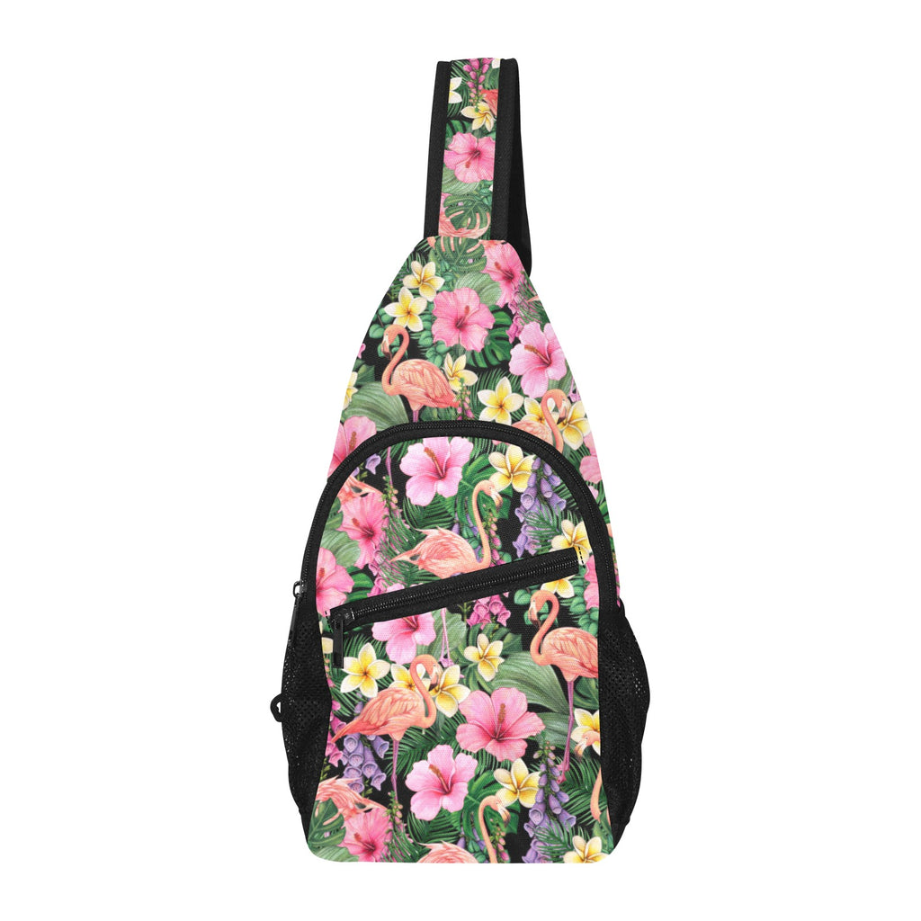 Flamingo Jungle - Chest Bag