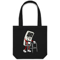 Retro Gamer Canvas Tote Bag Default Title Tote Bag Games Printed In Australia