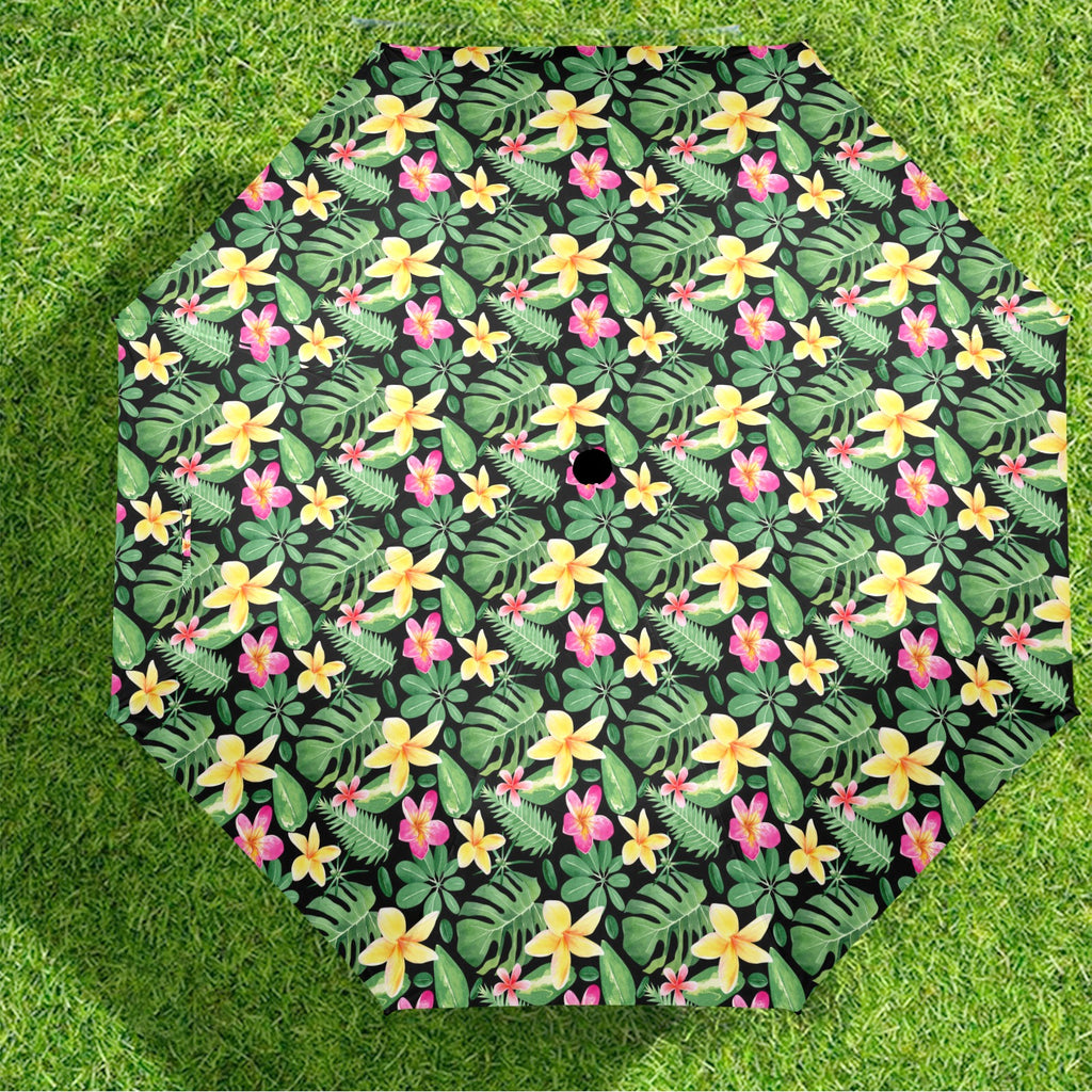 Frangipani - Semi-Automatic Foldable Umbrella (Model U12) Semi-Automatic Foldable Umbrella (U12)