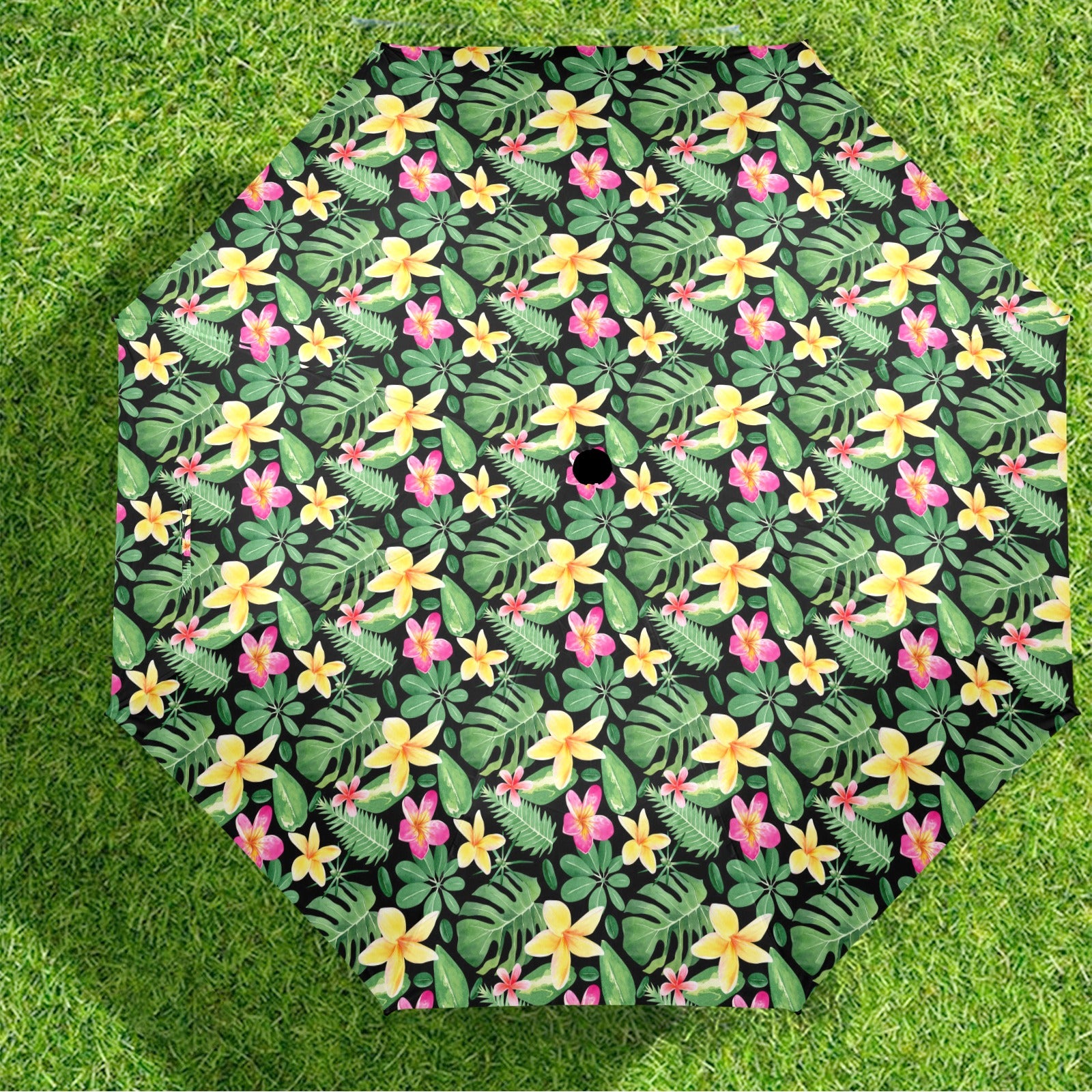 Frangipani - Semi-Automatic Foldable Umbrella (Model U12) Semi-Automatic Foldable Umbrella (U12)