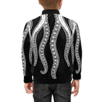 Octopus Tentacles Kids Bomber Jacket Kids Bomber Jacket animal Ocean Printed Offshore