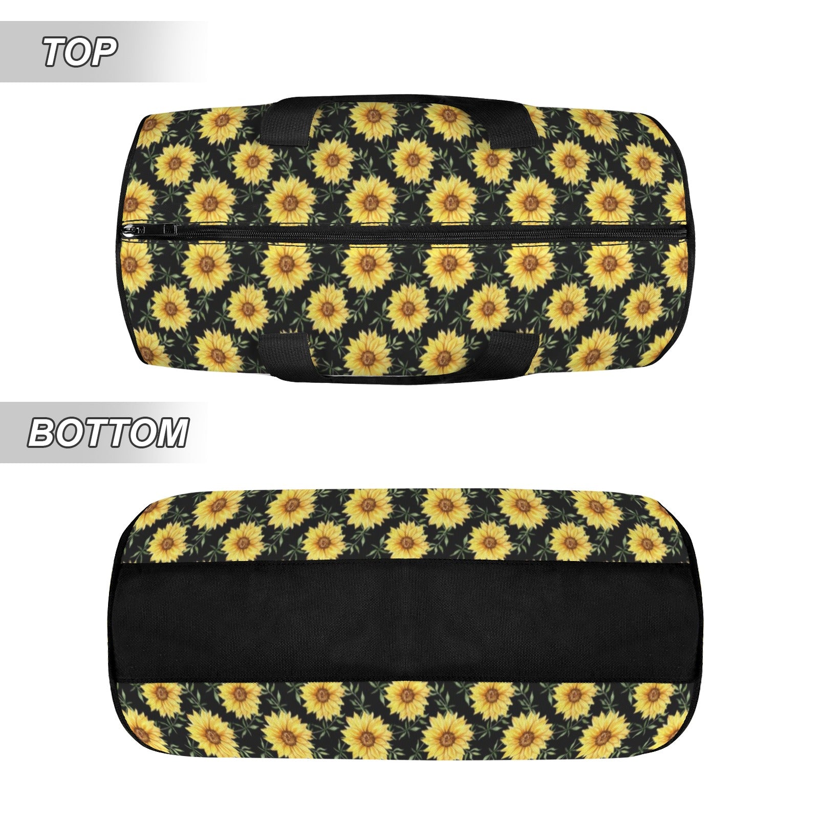 Painted Sunflower Duffle Bag Duffle Bag Printed Offshore