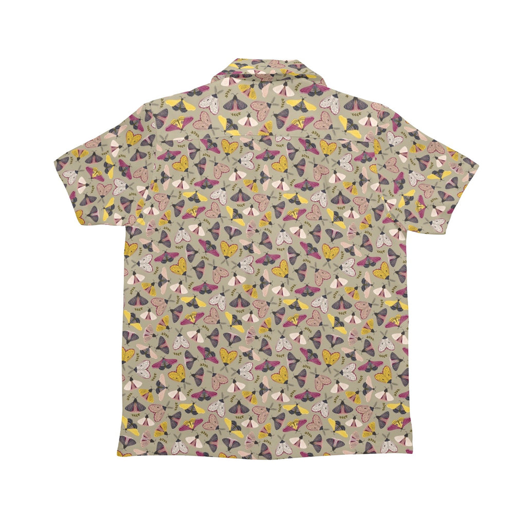 Pretty Moths Senior Kids Hawaiian Shirt
