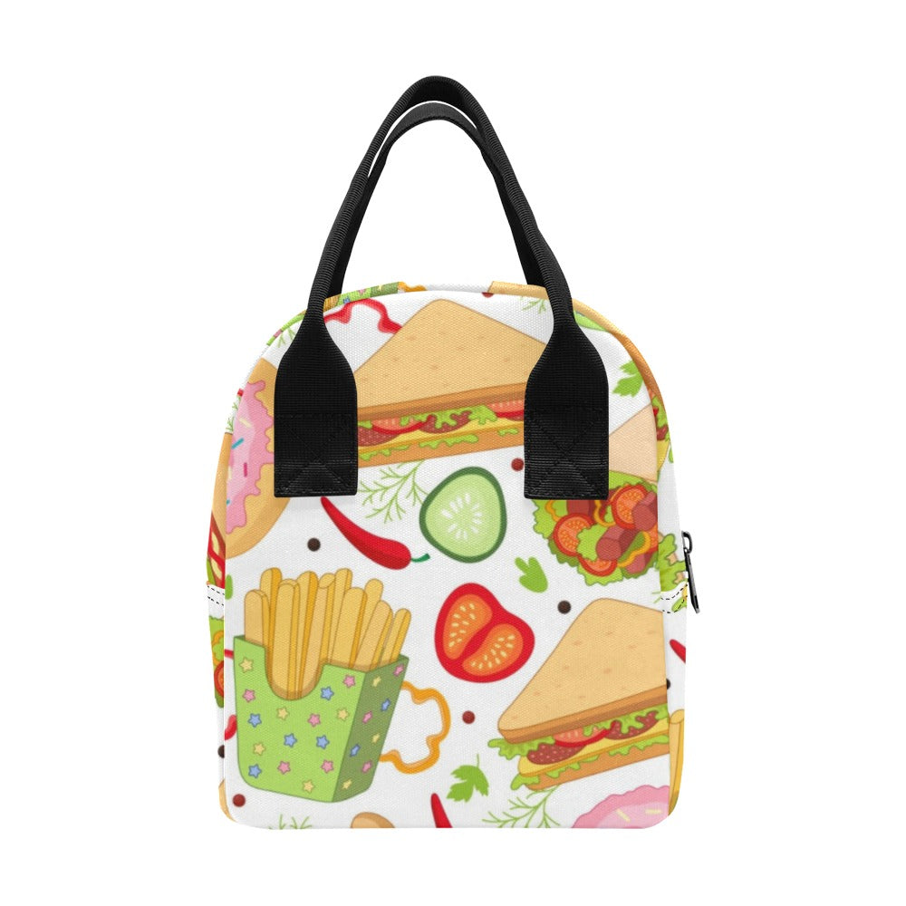 Snack Time - Zipper Lunch Bag Zipper Lunch Bag Printed Offshore