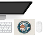 Addicted To Coffee Leather Mouse Pad Leather Mouse Pad Coffee Printed Offshore