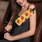 Cola Car Seat Belt Cover 7''x10'' (Pack of 2) One Size Car Seat Belt Cover 7x10 (Pack of 2) Food Printed Offshore