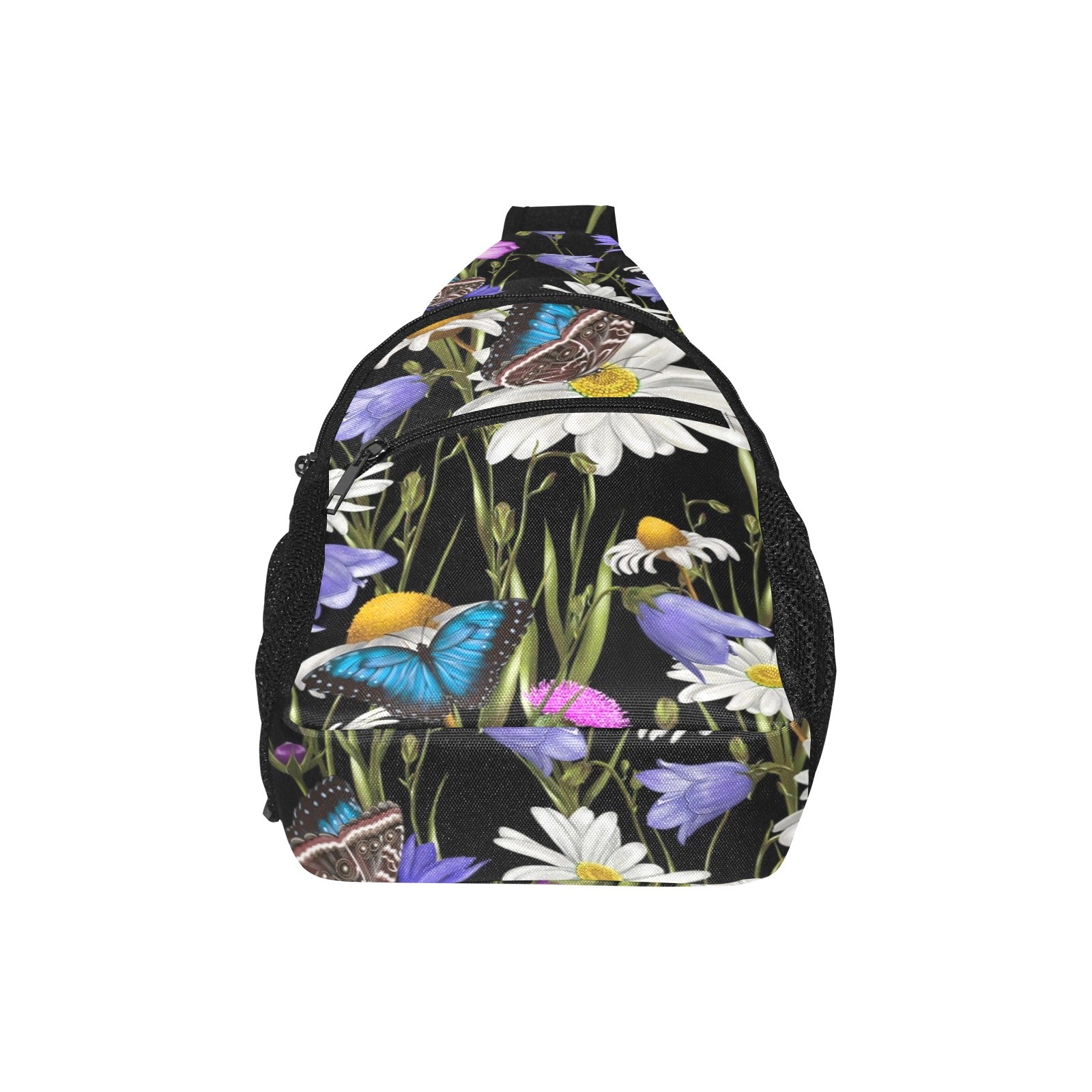 Butterfly Flowers - Chest Bag