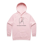 Be As Strong As Your Espresso - Women's Supply Hood Pink