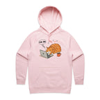 Cat Laptop, I'm OK - Womens Hoodie Pink Womens Hoodie animal Printed In Australia Tech