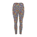 Groovy Flowers Women's High Waist Pockets Yoga Leggings