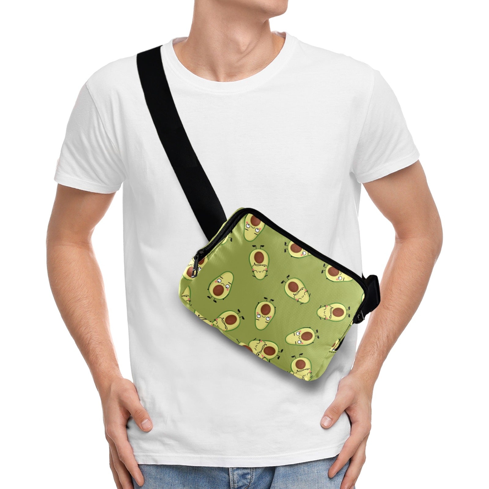 Avocado Characters - Belt Bag