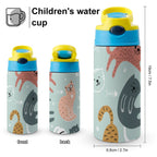 Cat Stretch - Little Kids Water Bottle Little Kids Water Bottle animal Printed Offshore